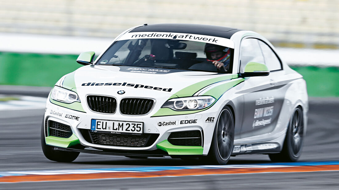 Dieselspeed-BMW M235i, Frontansicht