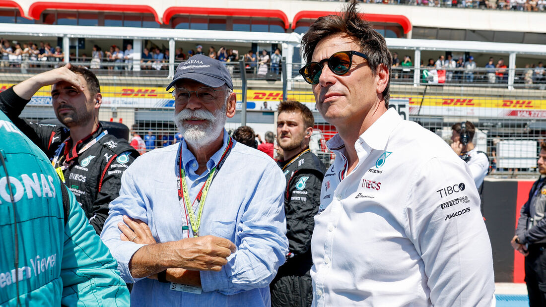 Dieter Zetsche & Toto Wolff - Formel 1 - GP Frankreich 2022