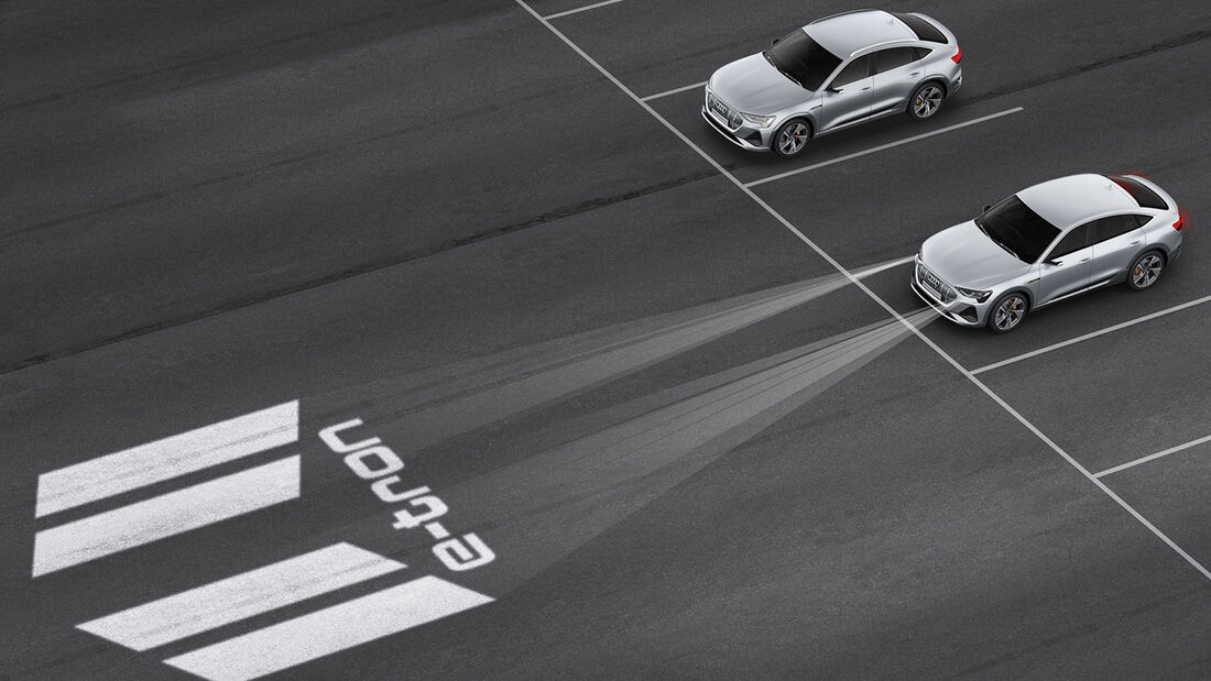 Digitaler Matrix LED-Scheinwerfer Audi E-tron Sportback