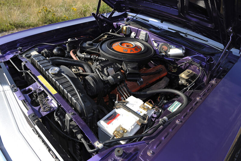 Dodge Challenger R/T 383, Baujahr 1970, Motor