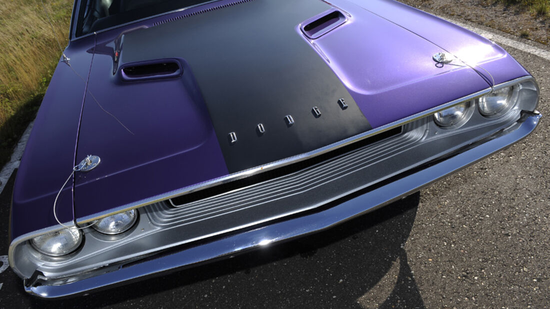 Dodge Challenger R/T 383, Baujahr 1970, Motorhaube