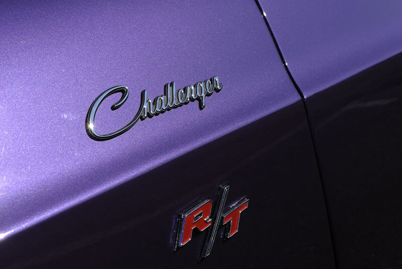 Dodge Challenger R/T 383, Baujahr 1970, Schriftzug