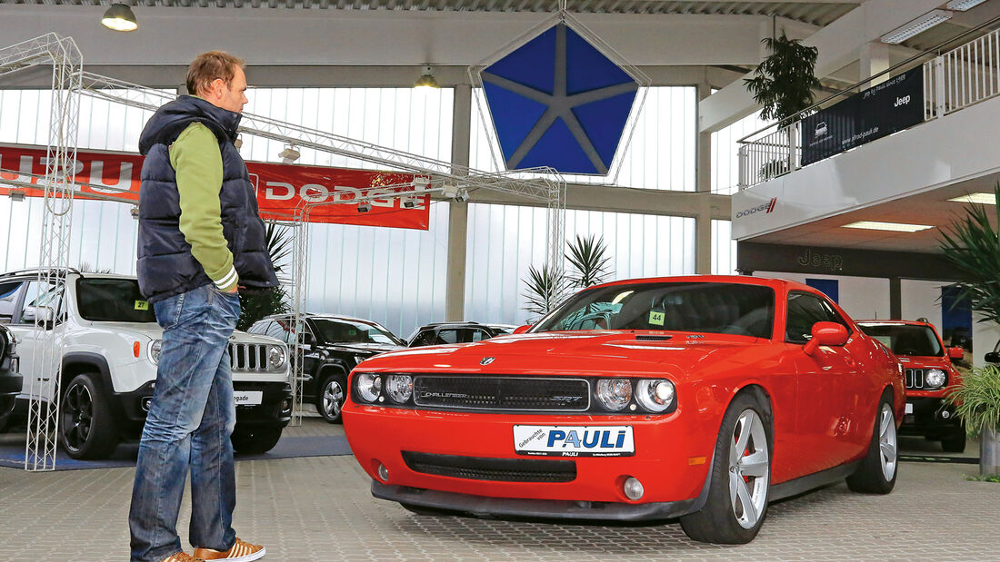 Dodge Challenger SRT8, Gebrauchtwagenhändler