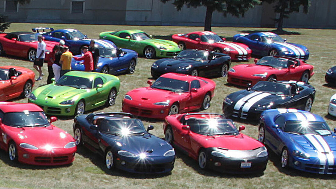 Dodge Viper 2010 Treffen