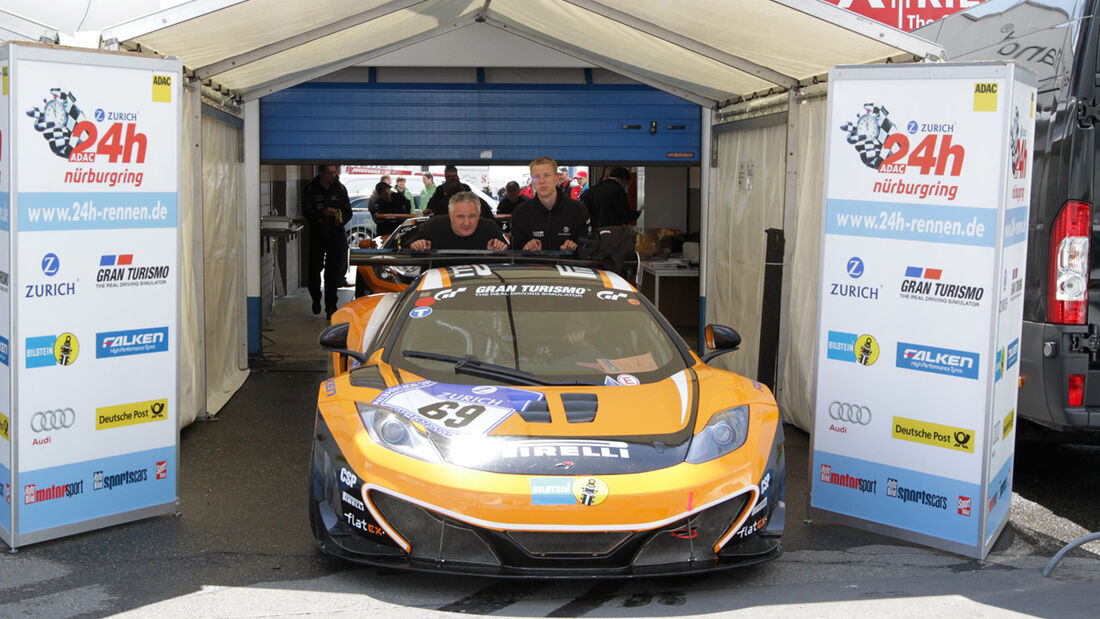 Dörr McLaren Übler 24h Nürburgring 2012