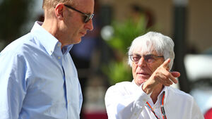 Donald Mackenzie - Bernie Ecclestone - F1 - Abu Dhabi 2015