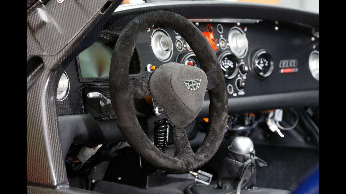 Donkervoort D8 GTO Performance, Lenkrad, Rundinstrumente
