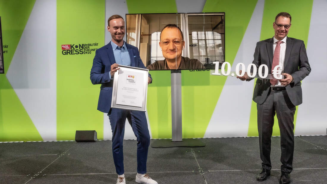 Dr. Jörg Rheinländer und Andreas Karanas Mobility & Safety Award.
