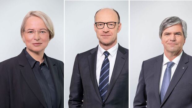 Dr. Sabine Maaßen, Dirk Große-Loheide, Dr. Arno Antlitz