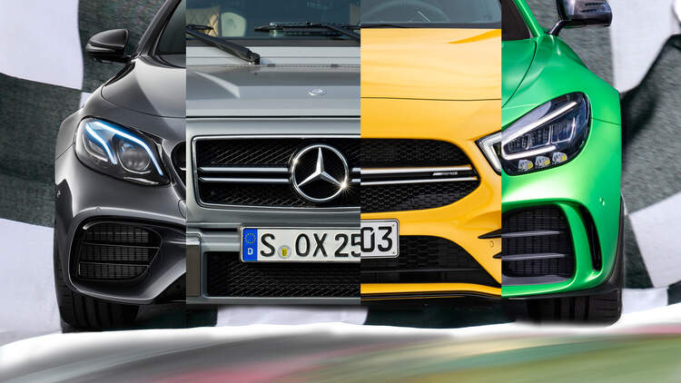 Mercedes Amg A 35 G 63 E 63 S Und Gt R Im Drag Race Auto Motor Und Sport