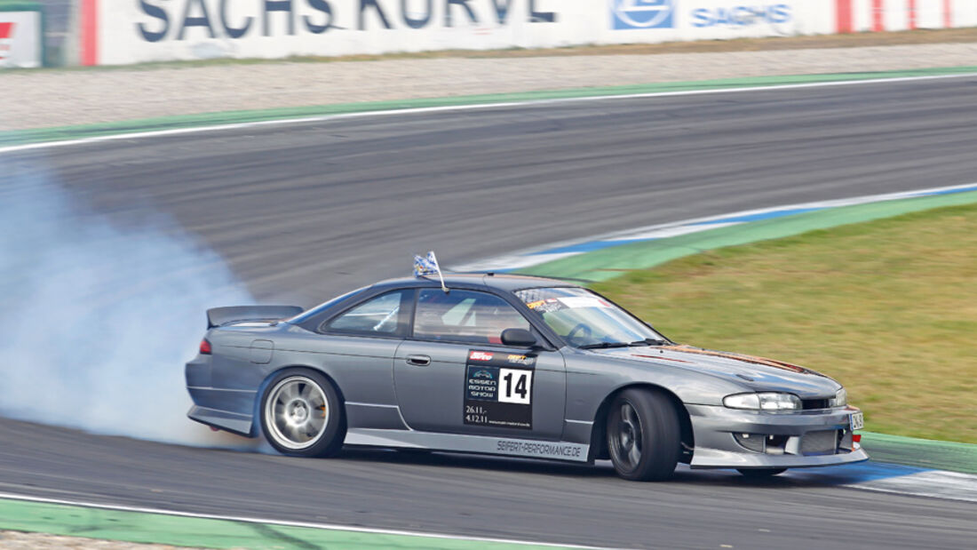 DriftChallenge, Nissan 200 SX S14, Kurvenfahrt