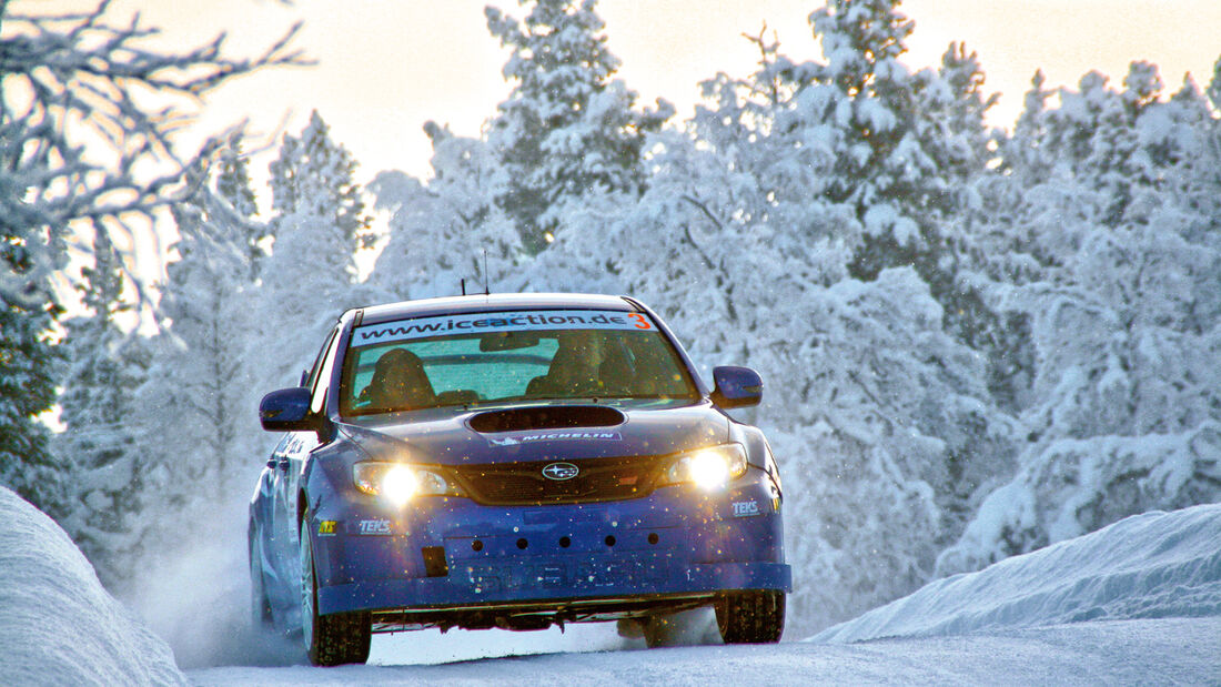 Driftschule, Subaru Impreza, Frontansicht