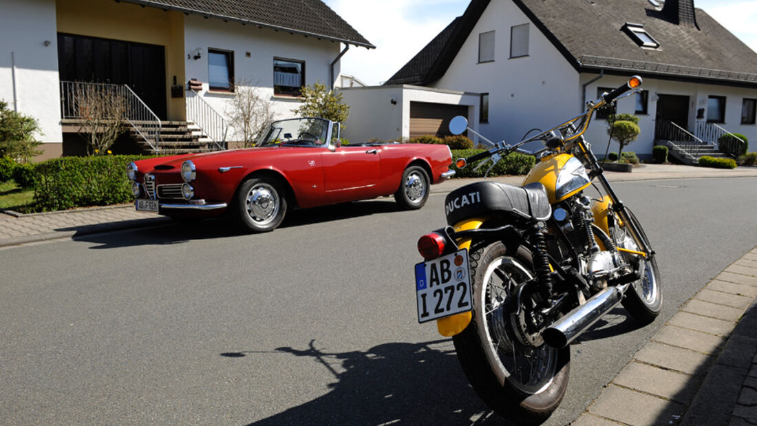 Ducati 350 Scrambler, Alfa Romeo 2600 Touring Spider