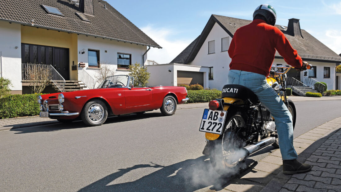 Ducati 350 Scrambler, Alfa Romeo 2600 Touring Spider