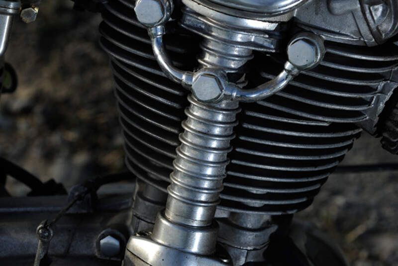 Ducati 350 Scrambler, Detail, Motor