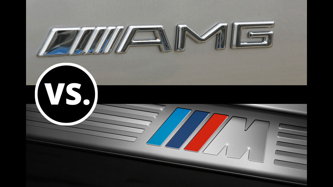 Duell BMW M gegen Mercedes AMG