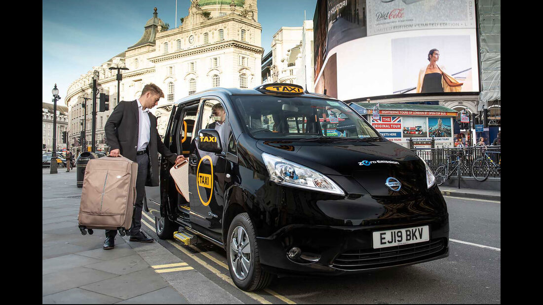 Dynamo Nissan Elektro-Taxi London
