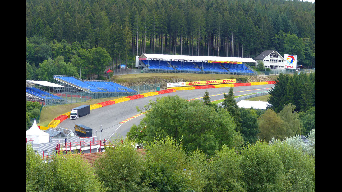 Eau Rouge - Formel 1 - GP Belgien - Spa-Francorchamps - 20. August 2014