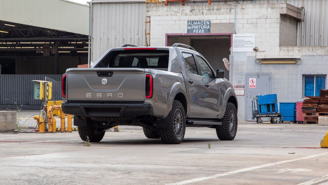 Ebro Elektro-Pickup Spanien Prototyp 2023