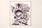 Ed Roth Zeichnung Rat Fink