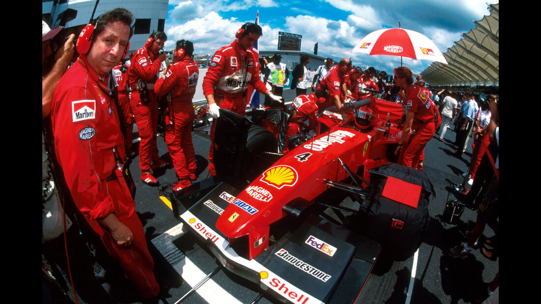 Eddie Irvine - Ferrari - GP Malaysia 1999