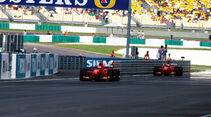 Eddie Irvine - Michael Schumacher - Ferrari - GP Malaysia 1999