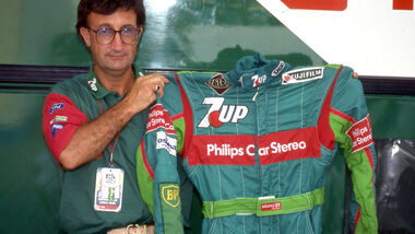 Eddie Jordan 1991 Spa GP Belgien