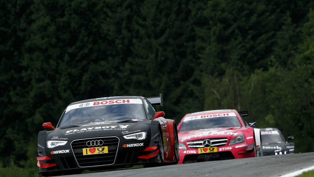 Edoardo Mortara Audi DTM Spielberg 2012