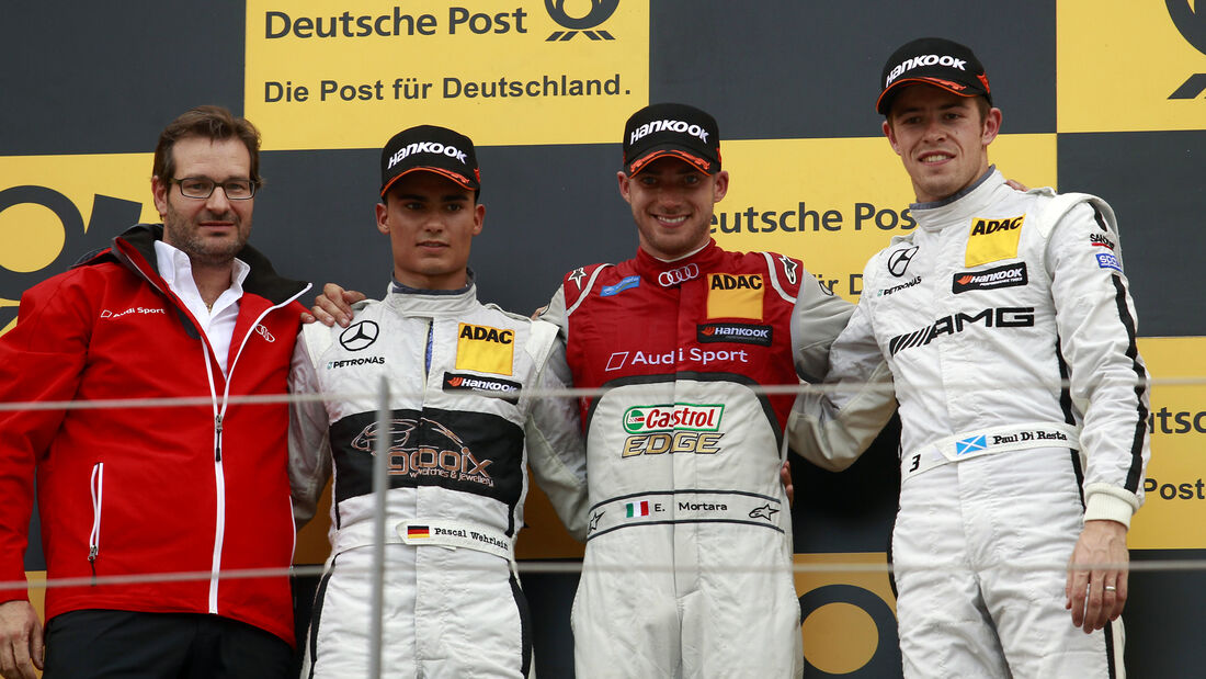 Edoardo Mortara - Pascal Wehrlein - Paul di Resta - DTM - Spielberg - 01.08.2015
