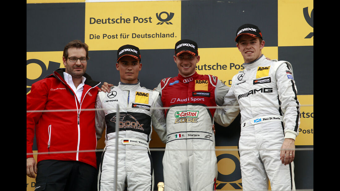 Edoardo Mortara - Pascal Wehrlein - Paul di Resta - DTM - Spielberg - 01.08.2015