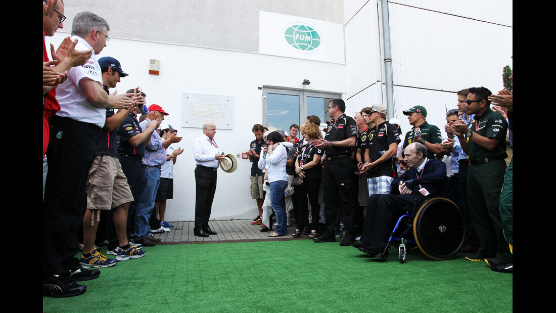 Ehrenfeier für Tamas Frank - Formel 1 - GP Ungarn - Budapest - 28. Juli 2012
