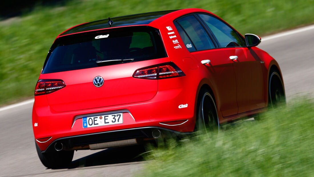 Eibach-VW Golf GTI, Heckansicht