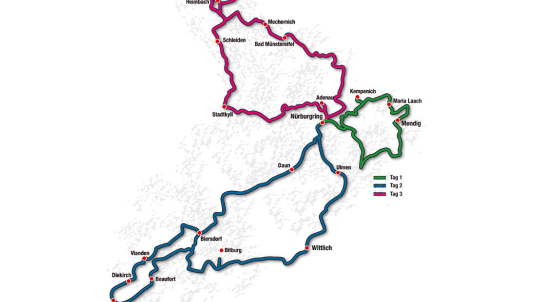 Eifel Classic Karte