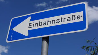 Einbahnstraße