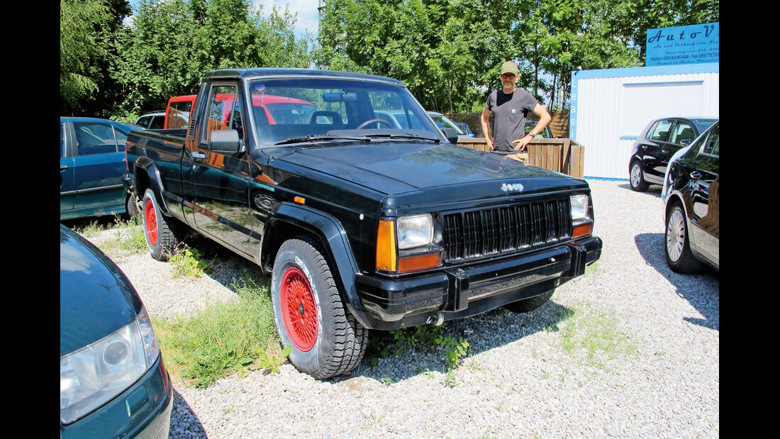 Einkaufs-Tour, Jeep Comanche