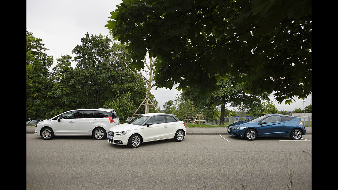 Einparktest, Audi A1