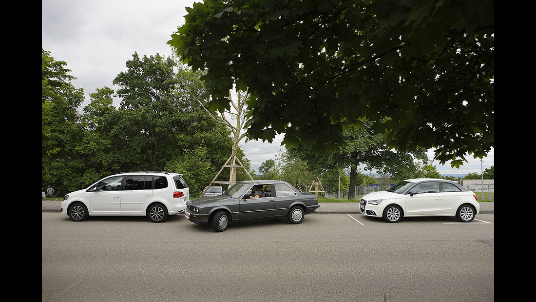 Einparktest, BMW 3er E30