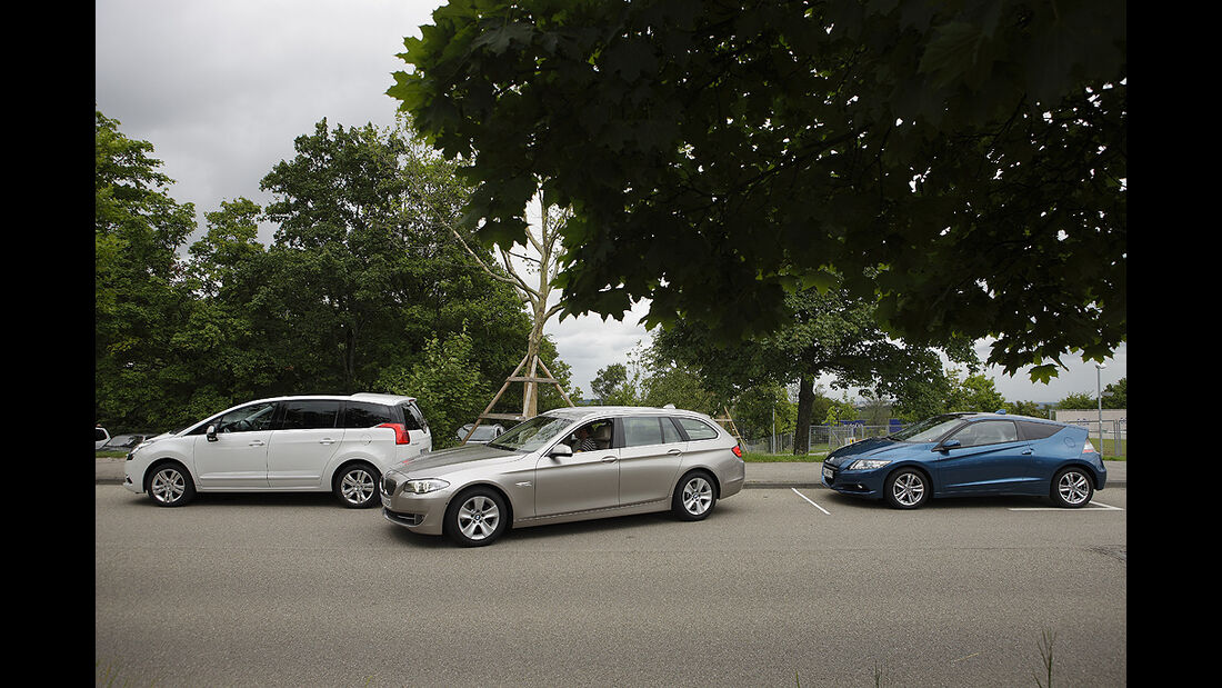 Einparktest, BMW 5er Touring
