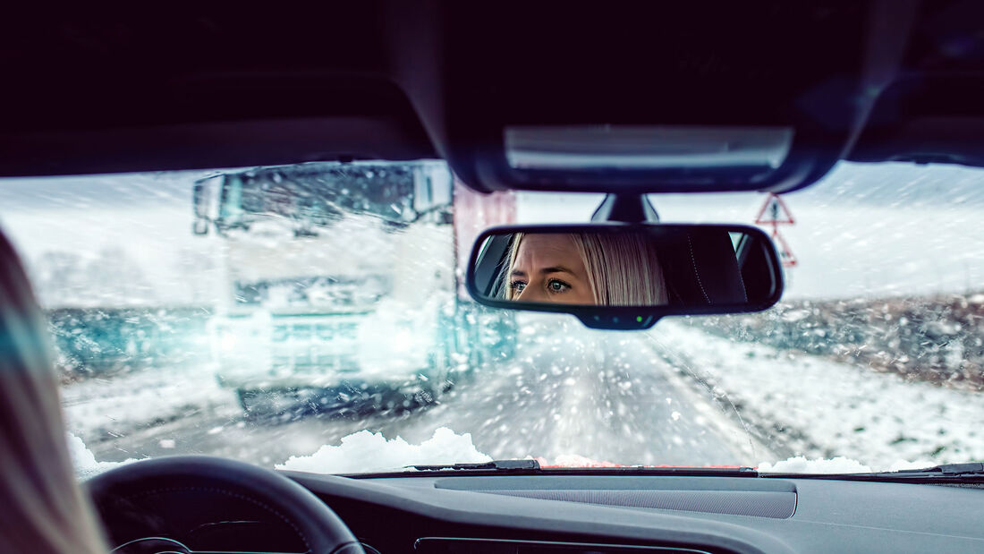 Eisregen Autofahren Winter