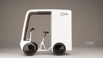 Electric Assisted Vehicles Limited (EAV) EAVan elektrisches Lastenfahrrad