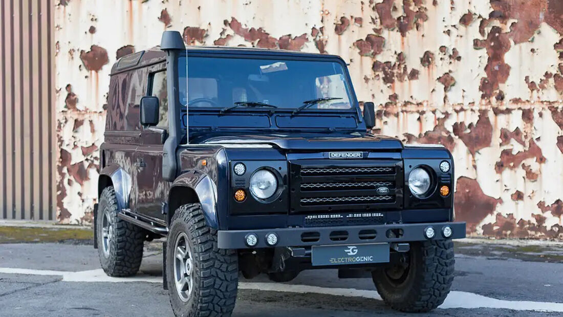 Electrogenic Elektroauto Umbau Land Rover Defender