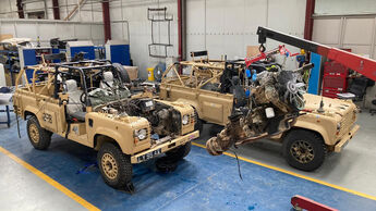 Electrogenic Elektroauto Umbau Land Rover Defender