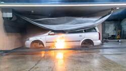 Elektroauto Feuerschutz Brandschutz Feuerwehr Ecell Guard