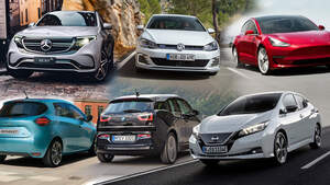 Elektroauto Hybrid Förderung Test Collage