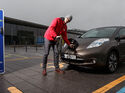 Elektroauto Laden Verriegelung Stecker