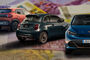 Elektroauto Leasing Collage Dacia Spring Fiat 500 e Cupra Born