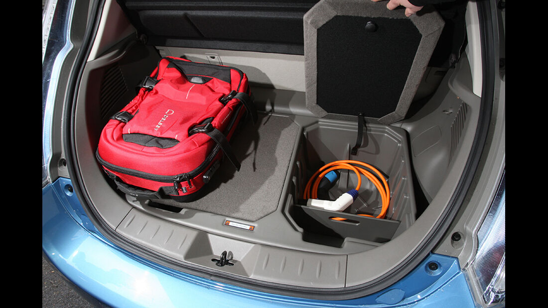 Elektroauto Nissan Leaf Kofferraum