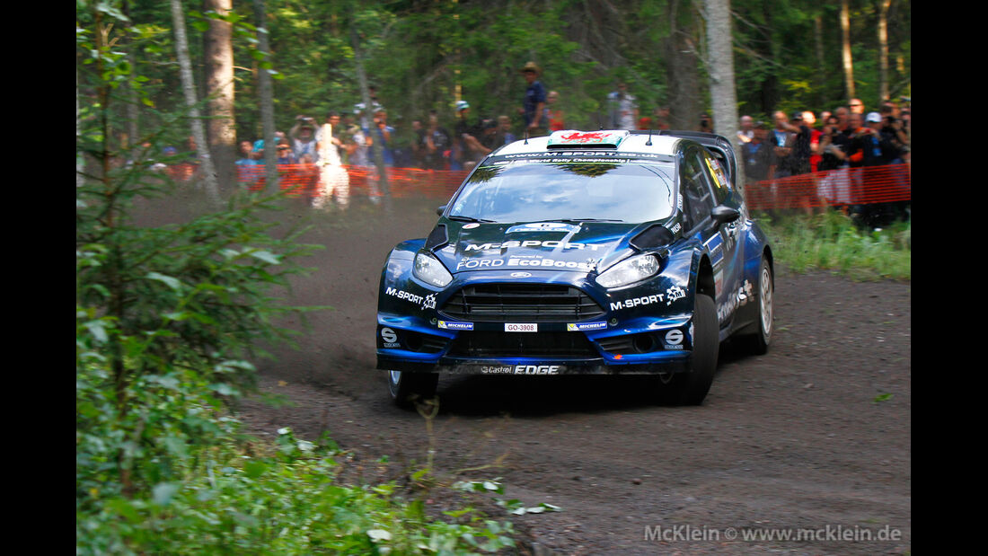 Elfyn Evans - Rallye Finnland 2014