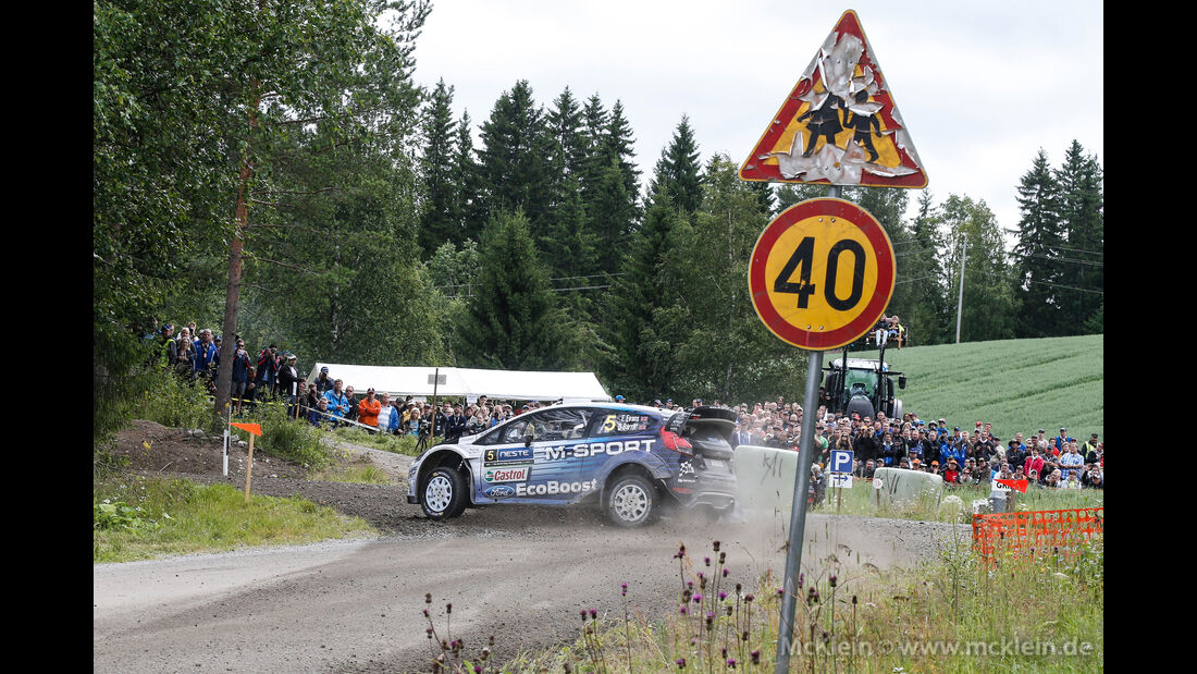 Elfyn Evans - Rallye Finnland 2015