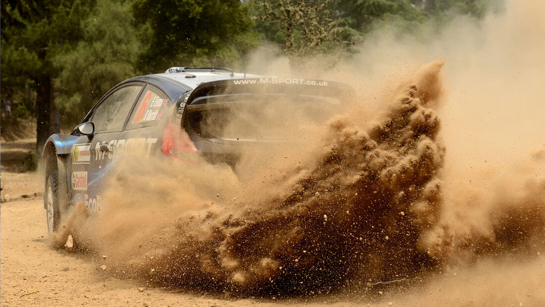 Elfyn Evans - Rallye Sardinien 2014